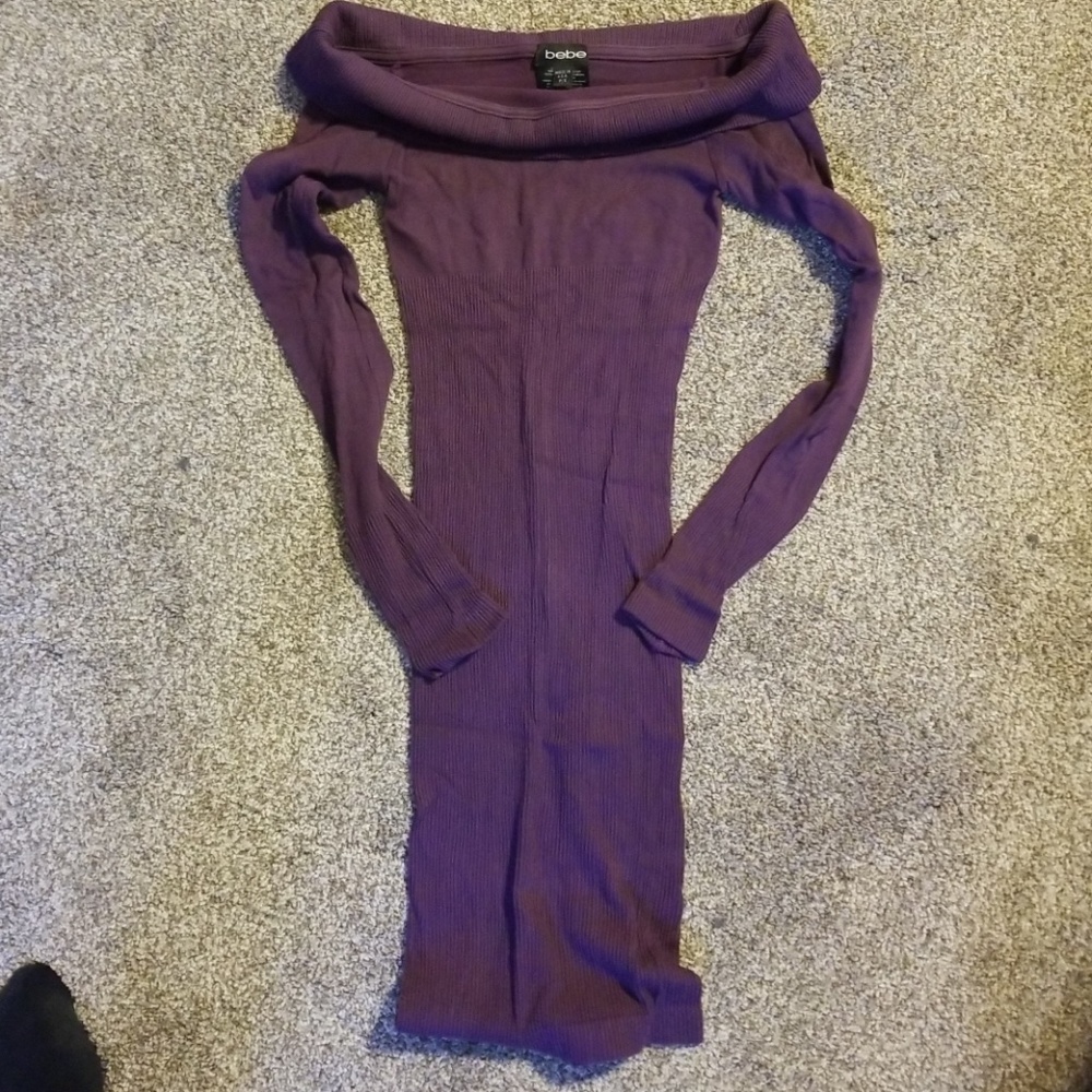 bebe long sleeve Dress